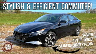 The 2022 Hyundai Elantra Hybrid Is A Stylish & Fuel-Efficient Commuter Car