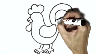 How to draw COCK is easy and simple!