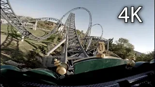 Karacho front seat on-ride 4K POV Erlebnispark Tripsdrill