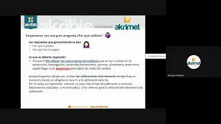 Webinario: Requerimientos de un Certificado de Calibración ISO-17025