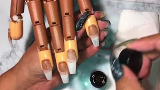 Acrylic Nails For Beginners|coffin Nails Tutorial