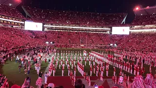 Alabama Football NIGHT TIME ENTRANCE UNDER THE LIGHTS 2022