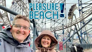 Blackpool Pleasure Beach Vlog March 2024