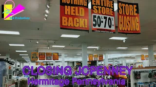 JCPenney Closing Walkthrough - Shenango Valley Mall - Hermitage Pennsylvania | ERA_Productions
