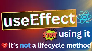 You might not need useEffect || Functional components internals by Frontend Master  #reactjs
