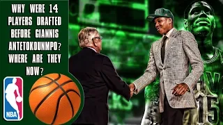 Why Were 14 Players Drafted Before Giannis Antetokounmpo? Where Are They Now?