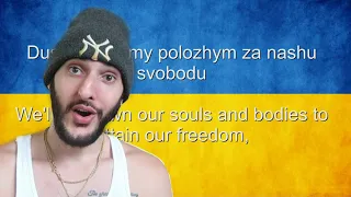 Ukraine National Anthem || America Reacts