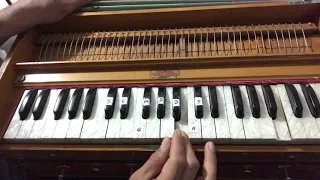 Az dele man raftaye biron bakhuda/ harmonium tutorial /از دل من رفته ی بیرون بخدا تدریس هرمونیه