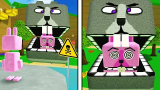 Infected Rabbit Eat Pink Rabbit - Super Bear Adventure Gameplay Walkthrough