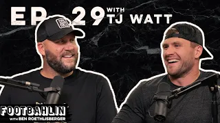 Big Ben & TJ Watt talk hardest hits, winning Super Bowls, family competition and more! Ep. 29