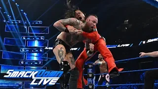 Aleister Black & Ricochet vs. Shinsuke Nakamura & Rusev: SmackDown LIVE, Feb. 26, 2019