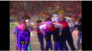 Veronica IJsgala Heerenveen 1992 - 1500 m Koss Karlstad Veldkamp Straathof Sighel Zandstra etc.