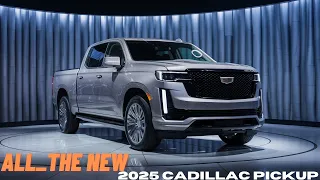All-New 2025 Cadillac Pickup Finally Unveiled - FIRST LOOK