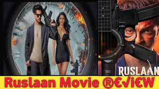 Ruslaan Movie Review | Ruslaan Movie Box office collection | Aayush Sharma | Sushrii Vidhya Malvade