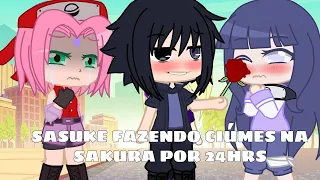 🍥 Sasuke fazendo ciúmes na sakura por 24hrs🍥GC (contém naruhina e sasusaku💞)