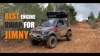 Part1 Suzuki Jimny Engine Swap Greece |  Η καλυτερη επιλογη ? Αρρωστησααα