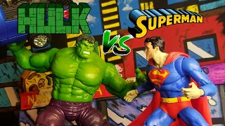 Hulk Vs Superman Stop Motion Animation 2024!