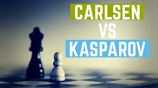 CARLSEN vs. KASPAROV 🥊🥊🥊 (La 1ª partida, Magnus con 13 años)