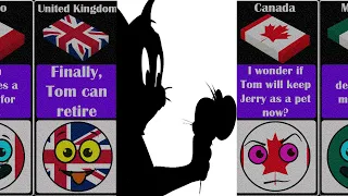 What If Tom Catches Jerry ? -  Reaction From Different Countries | Tom & Jerry