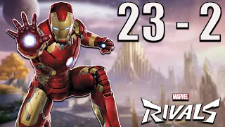 Rank 1 Iron Man Dominates [Marvel Rivals Closed Alpha]