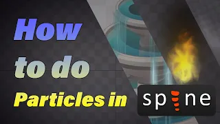 How to do particles in spine tutorial / Як зробити партикли у спайні навчалка