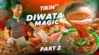 DIWATA PARES OVERLOAD STORY PART2 | Chicharon Bulaklak +Lechon kawali Pares Overload | TIKIM TV