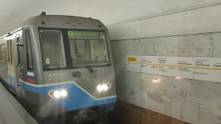 (8) Калининская линия метро. Третьяковская - Новокосино