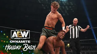 HOOK's Statement Victory is Interrupted by a Brutal Attack Backstage | AEW Holiday Bash, 12/21/22
