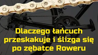 Dlaczego łańcuch przeskakuje i ślizga się po zębatce Roweru