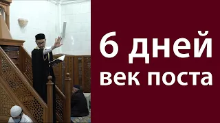 6 дней поста в месяце Шавваль