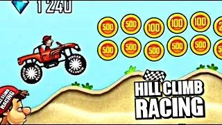 MONSTER TRUCK na PRAIA - Hill Climb Racing