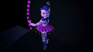 Ballora mini performance    /teste de animação