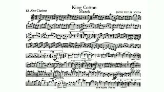 King Cotton March by John Philip Sousa - E-flat Alto Clarinet