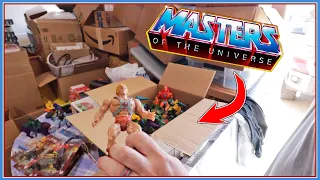 He-man and the Toy Hunters Of The Universe! Boxes of MOTU in this garage! EDDIE GOES USA #10