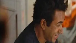 Harold and Kumar Escape from Guantanamo Bay: Kumar takes a massive shit.