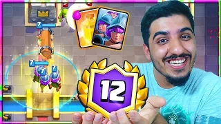 12 GALİBİYET İÇİN HARİKA BÜYÜK MÜCADELE DESTESİ! - CLASH ROYALE DESTE