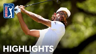 Akshay Bhatia fires 9-under 63 | Round 1 | Valero | 2024