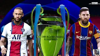 PES 2020 | Barcelona vs PSG | Final UEFA Champions League UCL | L.Messi vs Neymar Jr | Gameplay PC