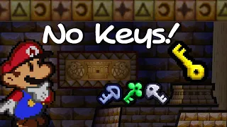 Can Mario Complete Dry Dry Ruins Without Any Keys?