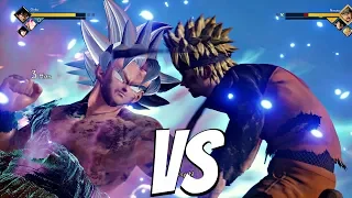 JUMP FORCE - Goku Ultra Instinct vs Naruto 1vs1 Gameplay