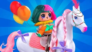 10 идей для старых кукол Барби и ЛОЛ
