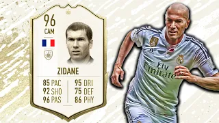 FIFA 20 PRIME ICON ZIDANE PLAYER REVIEW | DRAFT TO MILLION COINS #5