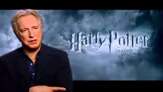 Alan Rickman Interview - Harry Potter & The Deathly Hallows