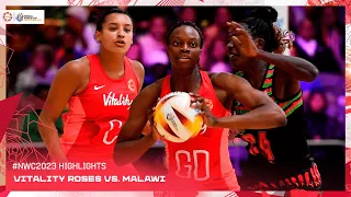 Vitality Roses vs Malawi | Netball World Cup 2023 Highlights