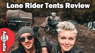 Lone Rider Moto Tent vs. ADV Tent | Moto Feelz and On Her Bike in Australian Bush - EP. 9