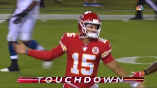 Patrick Mahomes Unbelieveable Touchdown Pass | Colts vs. Chiefs | NFL