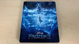 Frozen II - Best Buy Exclusive 4K Ultra HD Blu-ray SteelBook Unboxing