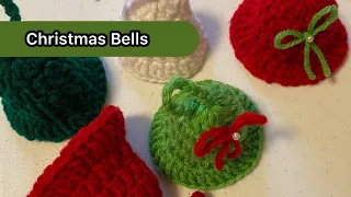 Crochet Christmas Bells Tutorial