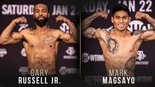 WOW: GARY RUSSELL JR LOSES TITLE TO MANNY PACQUIAO FIGHTER MARK MAGSAYO