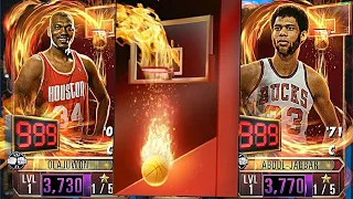 POINTS LEADERS THEME PACK OPENING FOR AMETHYST HAKEEM AND KAREEM IN NBA 2K MOBILE SEASON 3